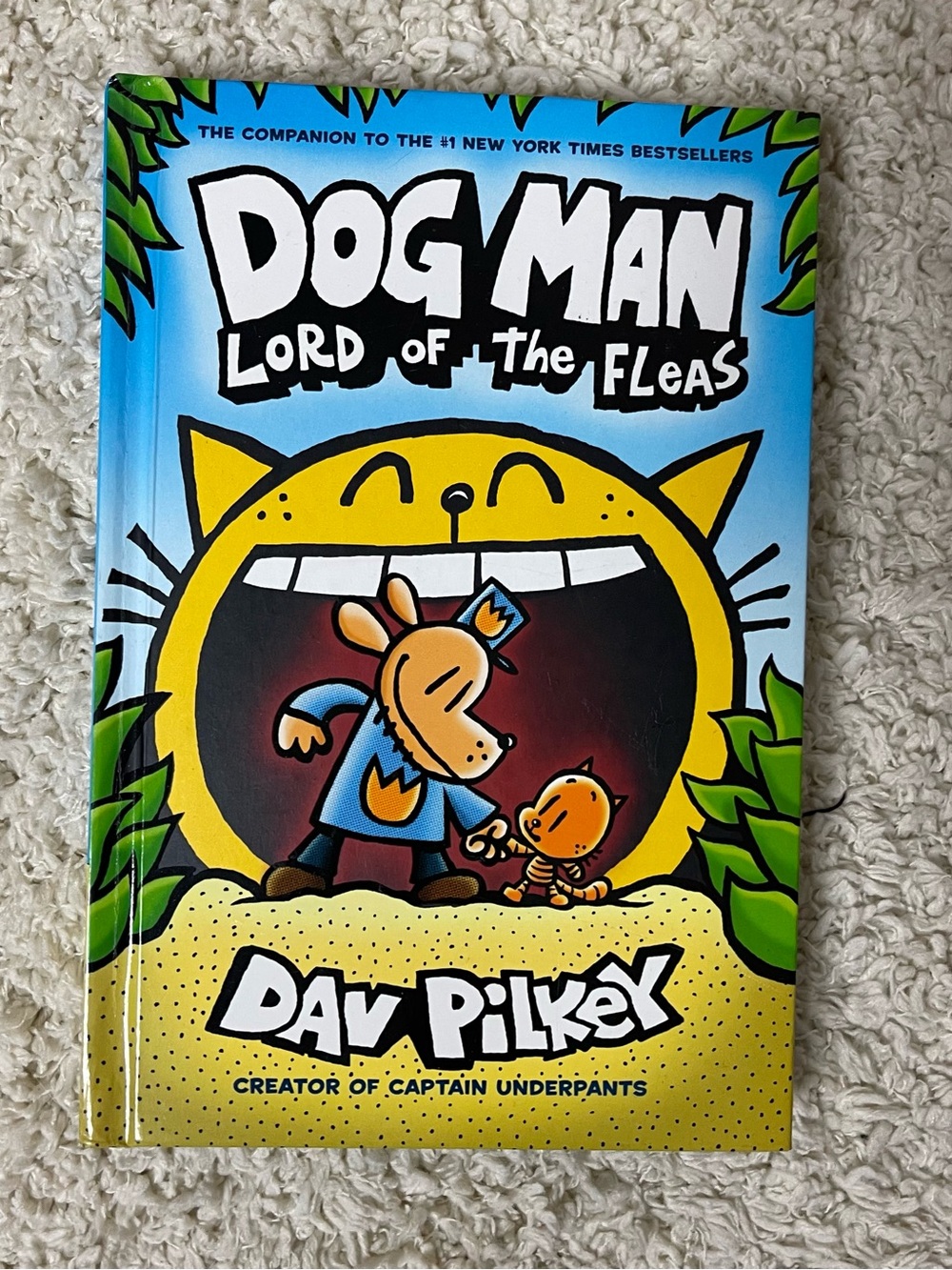 Scholastic Dog Man Hardcover - Lord of the Fleas